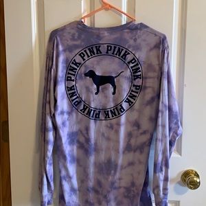 Oversized Tye Dye PINK tee